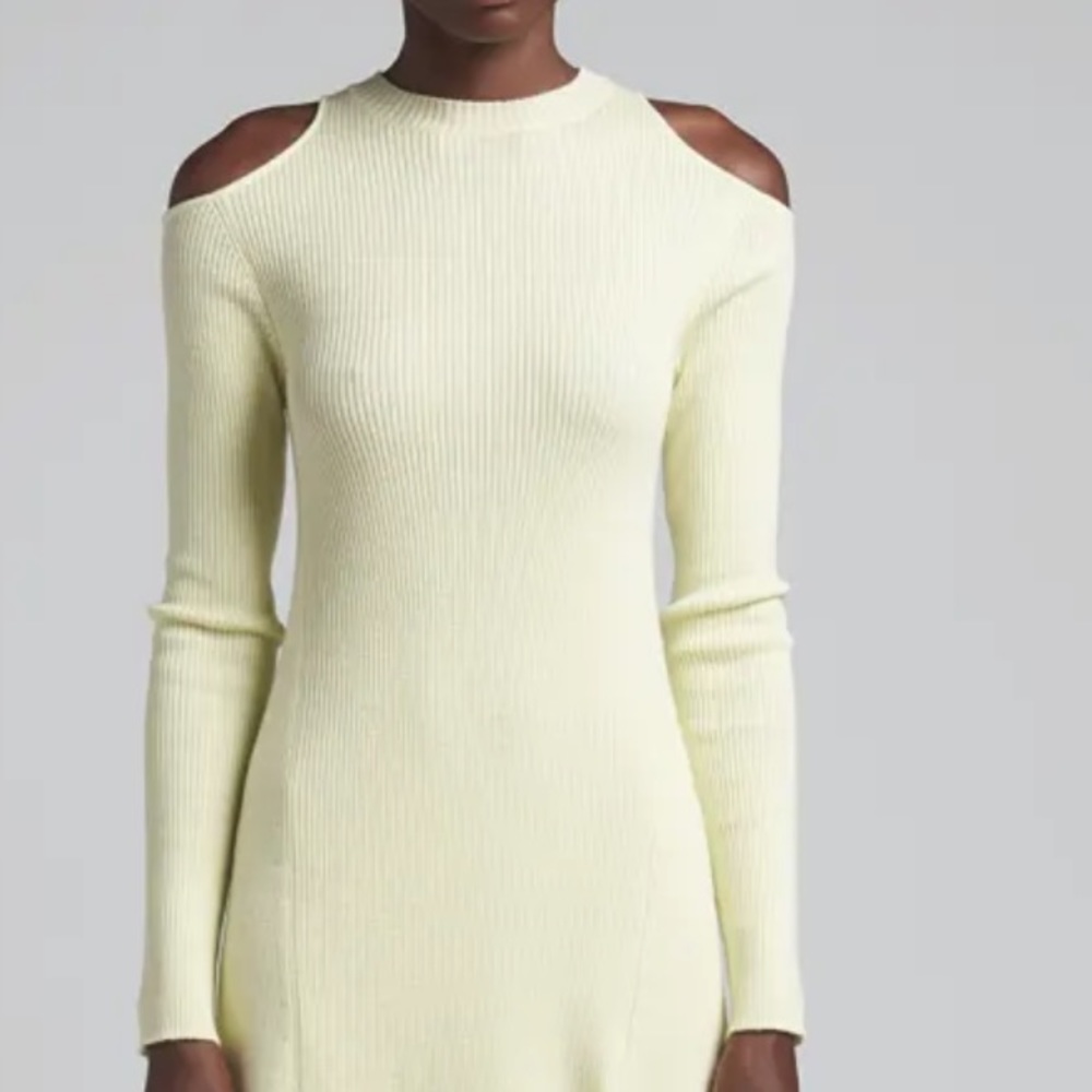NWOT Zimmermann midi knitted dress in creamy colors size 4.
